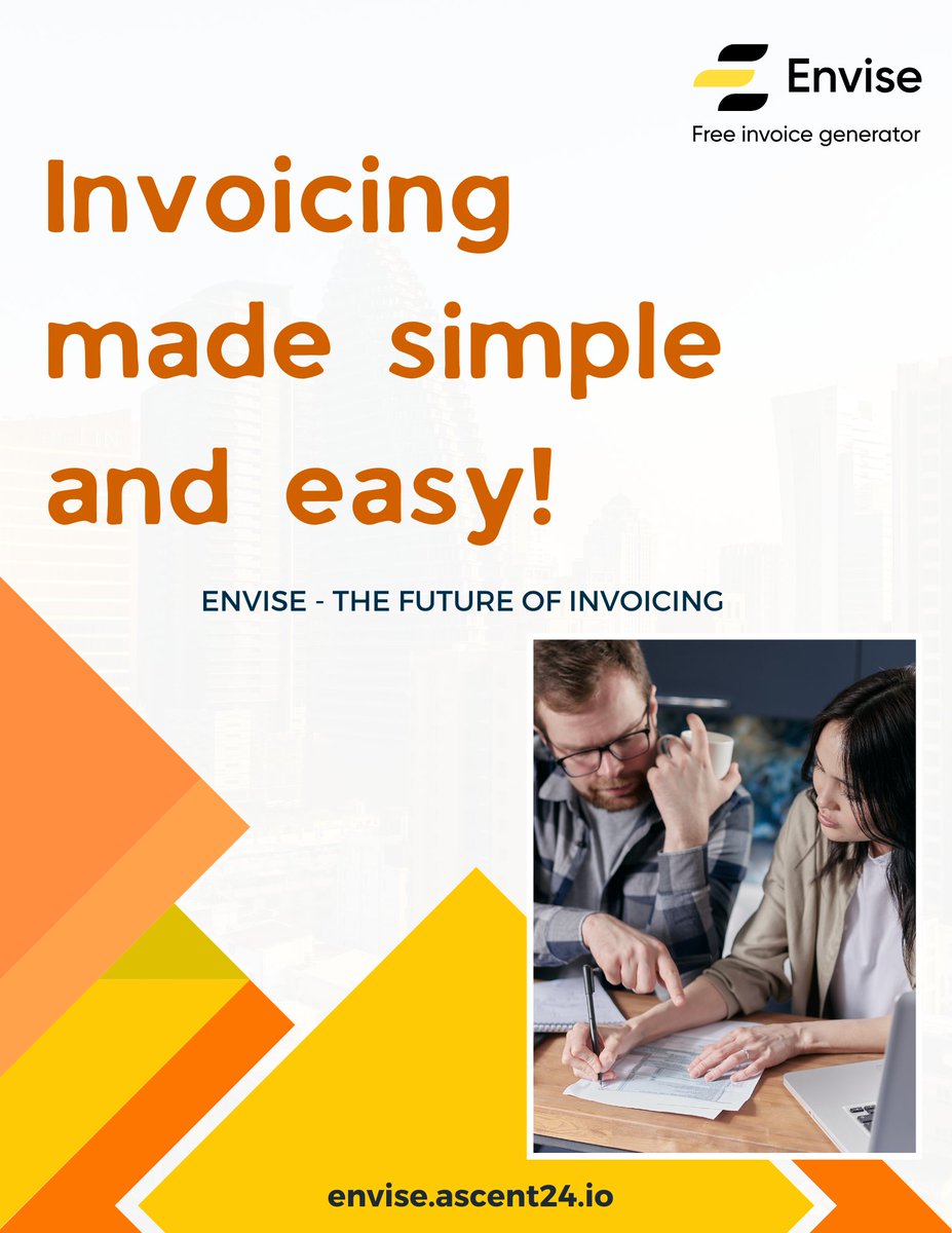 Say goodbye to paperwork headaches!😎

Streamlines your billing process, making business a breeze. 💼💨

play.google.com/store/apps/det…

Experience the future of invoicing! 😎

#InvoiceSimplified #InvoiceApp #ProductivityBoost #envise  #invoices
#invoicemanagement #invoicingsoftware