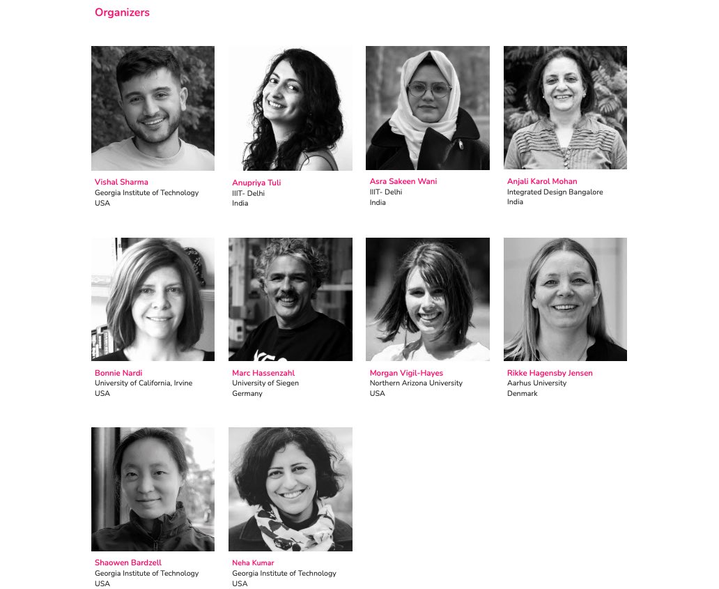 inviting you to our one-day online-first hybrid workshop, Post-growth HCI: Co-envisioning HCI Beyond Economic Growth at #CHI2024 🐌

submission deadline: Feb 27 
check our website for details: sites.google.com/view/post-grow…

p.s. our organizing committee is 🔥

join us 💜🥂
 
#degrowth