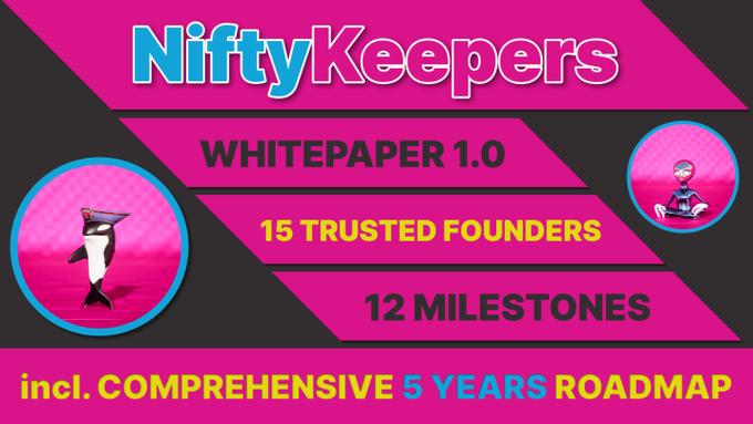 💁‍♂️
🌟 Discover the NFT revolution
with <a href="/NiftyKeepers/">NiftyKeepers</a> , where innovation
meets a clear vision.
Trusted by 15 experienced founders,
this isn't just another #NFTCollection.
Join the #KeepersArmy and claim
your special #FreeMint today. 

Info 👉 discord.gg/BPdbxkKVCf