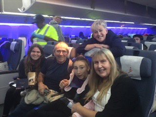 Thankyou <a href="/British_Airways/">British Airways</a>  Aurelia and team T6 BA2159 for making  our flight comfortable which isnt always easy  for me as a wheelchair user #thankyou #accessabletravel #wheelchairuser #cerebralpalsy #customerservice  #thegirlwhosailsbybreath #makingadifference #greatcrew