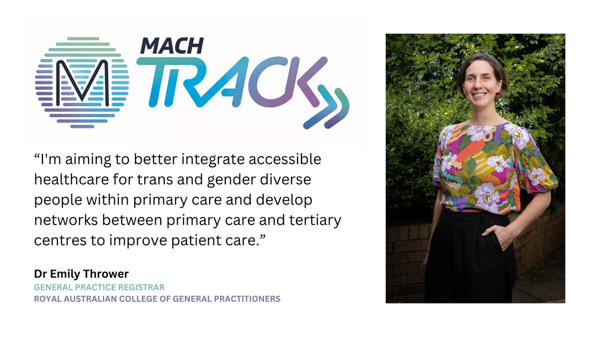 Meet Dr Emily Thrower: General Practice Registrar with @RACGP & 2024 MACH-Track Fellow! Dr Thrower has also been awarded a competitive Academic Registrar post at @UniMelb, where she aims to improve support for same-sex couples experiencing pregnancy loss: ow.ly/AByo50Qjy6J