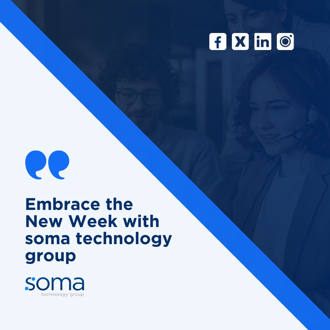soma_technology's tweet image. At soma technology group, we are committed to helping businesses of all sizes achieve their goals by providing them with the tools and expertise they need to succeed.

📞Contact us today to learn more.

#somatechnologygroup #technologysolutions #digitaltransformation