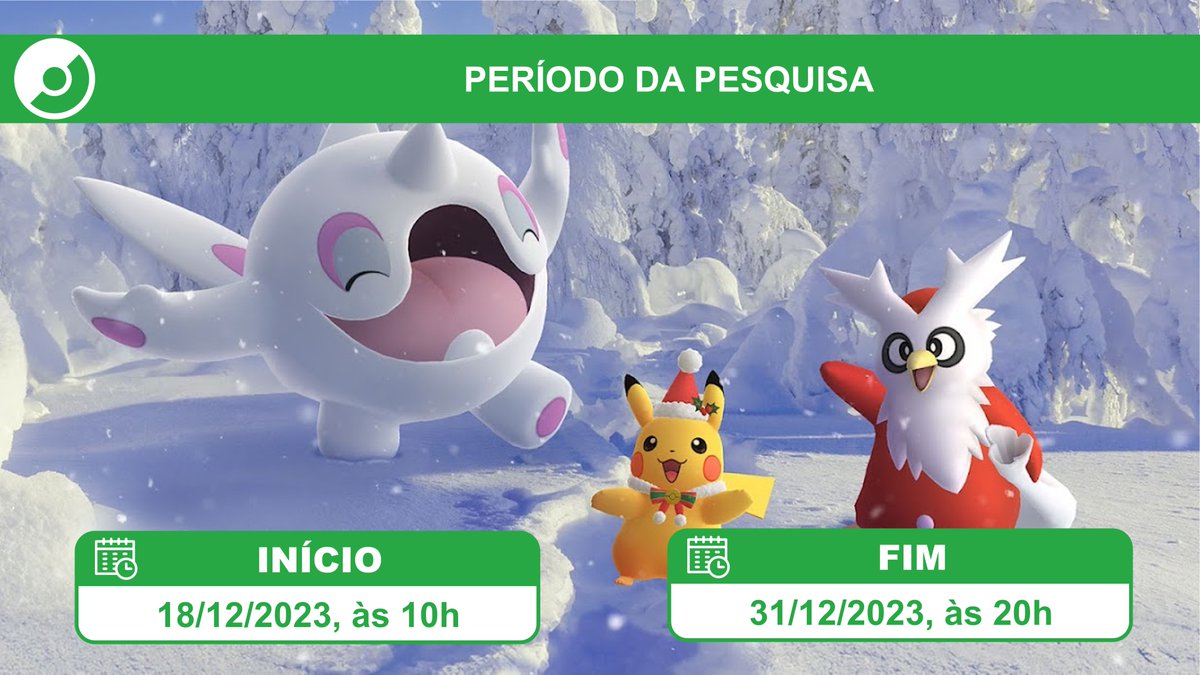 Pokémon GO BR on X: Treinadores, temos uma notícia eletrizante