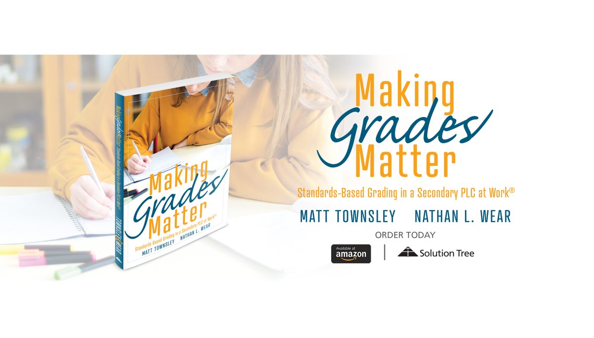 "With practical examples and processes for both teachers and administrators, Making Grades Matter clearly explains how to implement standards-based grading at the secondary level."  -<a href="/garnet_hillman/">Garnet Hillman</a> 

➡️ solutiontree.com/making-grades-…