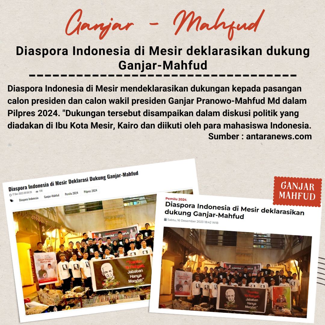 Official_SAGA_'s tweet photo. Setiap elemen Masyarkat selalu memberikan dukungan penuh kepada Ganjar-Mahfud
#GanjarMahfud #GanjarMahfud2024 https://t.co/2MnRnNi4l8