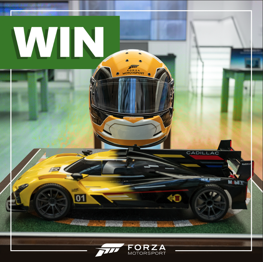 Start your engines 🚥

We’re giving away a Forza Motorsport custom Bell Helmet, and RC Cadillac! 🪖🏎️

To enter, follow us and repost!

T&amp;C’s: xbx.lv/4am6a63
