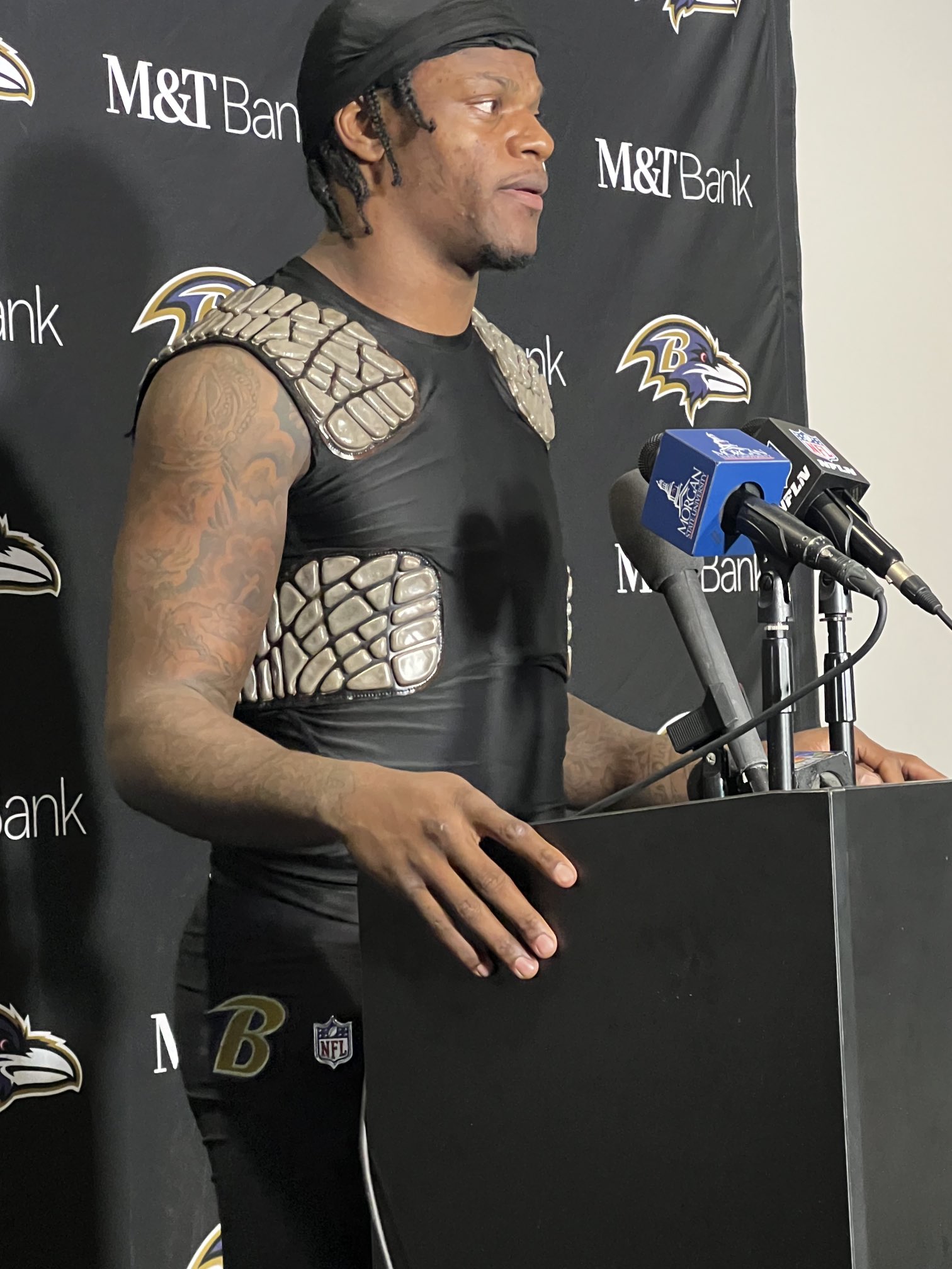Jeff Zrebiec on X: &ldquo;Lamar Jackson on the throw to Isaiah Likely 