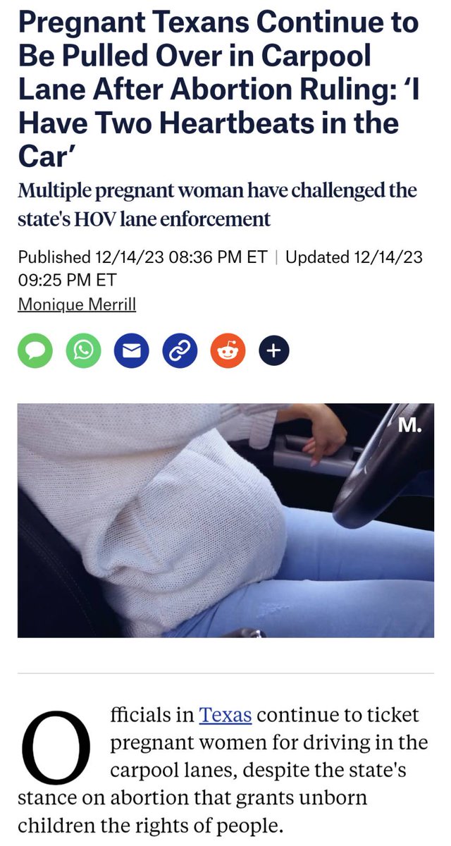 I am so here for this! Pregnant Texans should get some benefits from the trash laws.