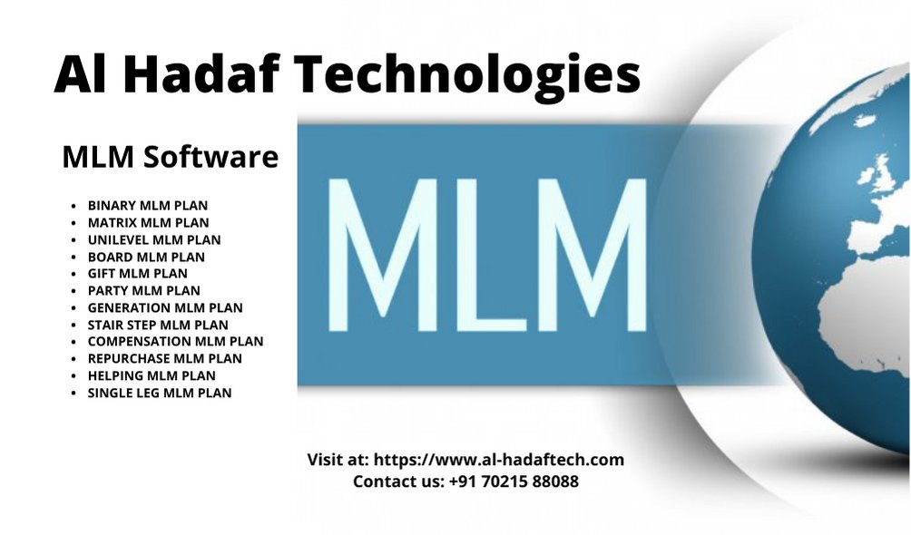 alhadaftech's tweet image. &quot;Become a member of  MLM business Right Now! Contact Us for Support and Information. #alhadaftech  #alhadaftechnologies
#mlmsoftware #mlmbusiness #mlmmarketing #websitedesign #webdesign #blockchain #bitcoin #cryptocurrency #crypt #digitalmarketing #marketing #socialmediamarketing