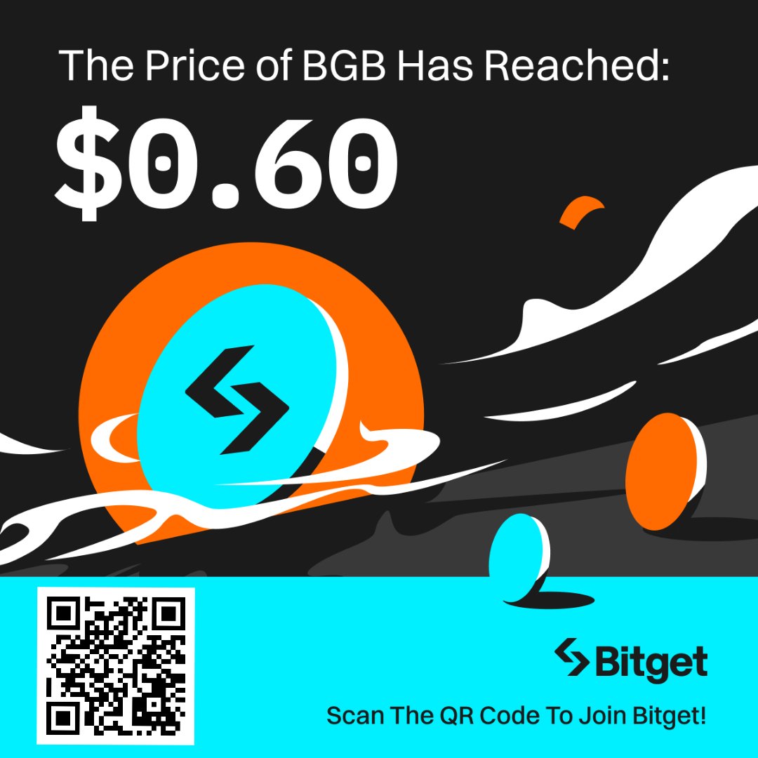 $BGB to moon... 🚀🚀🚀
Scan this image to join Bitget.
We have alot of perks for you to grab.
#Bitget