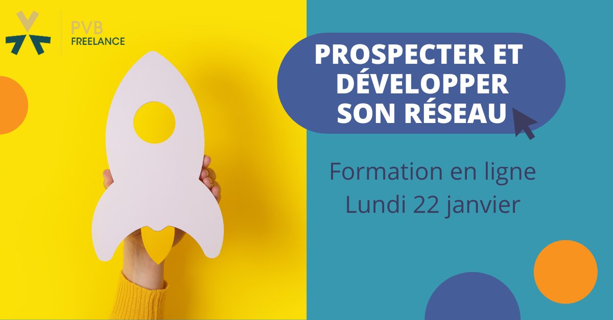 📢 Rdv PVB - Vous êtes #indépendant ou #freelance? Booster votre #business! Le 22 janvier, une journée de #formation pour développer votre #réseau, #prospecter et vendre avec #Linkedin. Et en bonus focus sur la communication non verbale! Eligible #CPF  👉 bit.ly/3NsQsfq