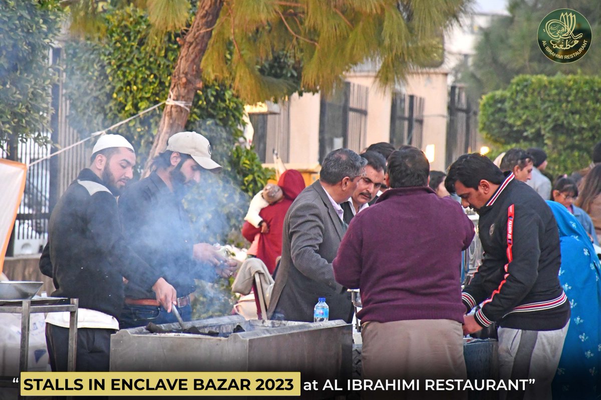 Glimpse of the stalls at Enclave Bazar 2023 that was held at Al Ibrahimi Restaurant in Bahria Enclave, Islamabad.

#AlibrahimiRestaurant #EnclaveBazaar #FamilyFestival #FunActivities #FoodieDelights #Entertainment #KidsActivities #IslamabadEvents #BahriaEnclave #Islamabad