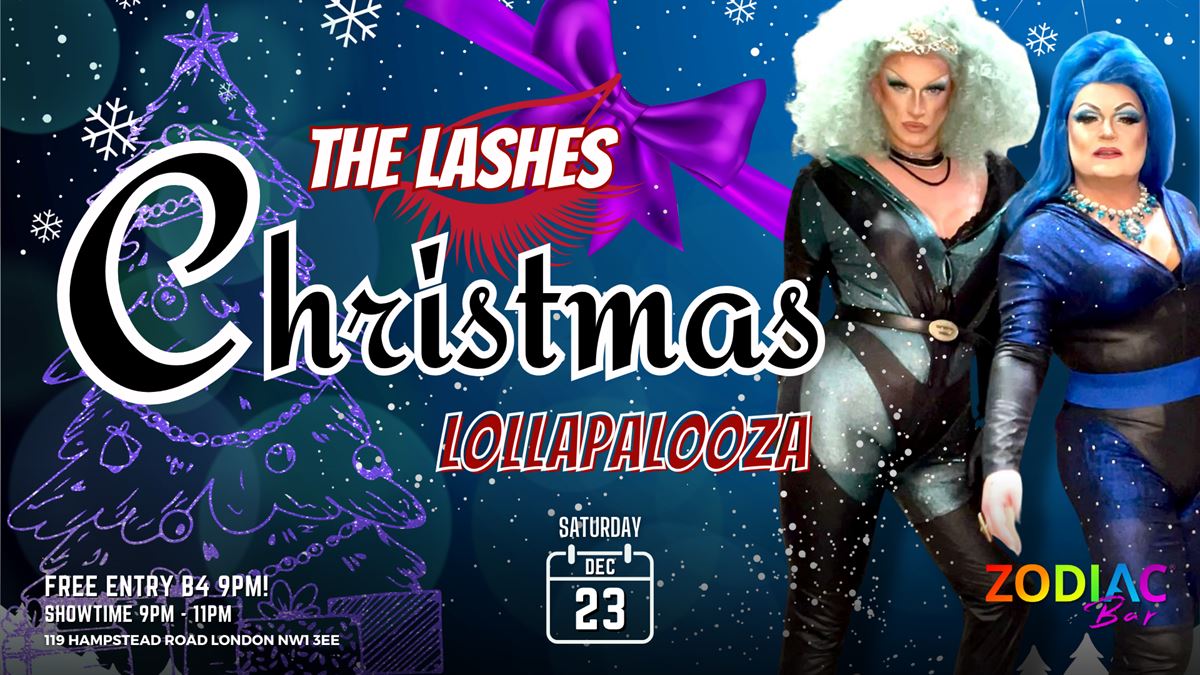 t's Christmas, with a twist! 🎄🎉 Presenting The Lashes Christmas Lollapalooza with Eileen Eiffell and Bluebell End in their not-so-traditional Christmas show! Link - outsavvy.com/event/17501/zo…