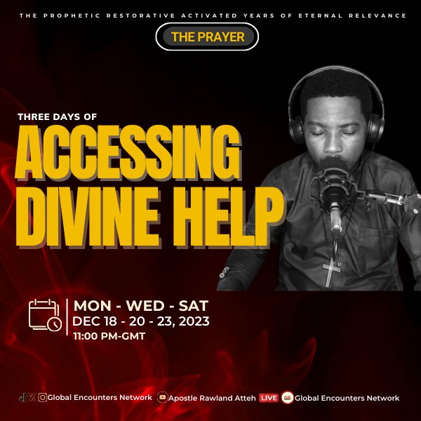 Apostlerawland's tweet photo. #ThePrayer🔥🔥🔥
#AccessingDivineHelp
#Tonight11pm
#ApostleRawlandAtteh https://t.co/f0lpNa6rDd