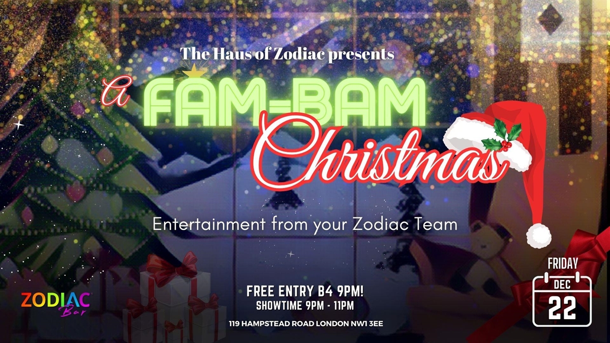 It's Christmas once again! 🎄🎉 Your home at ZODIAC is quite possibly the only LGBTQ+/Queer Venue with an all-singing team! FREE ENTRY BEFORE 9PM Link - outsavvy.com/event/17586/th…