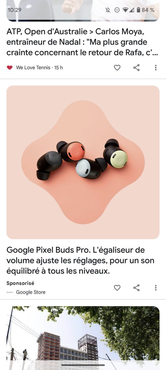 #SEO : Google qui fait de la pub pour son Google Store sur #Discover... Ça me fume !!