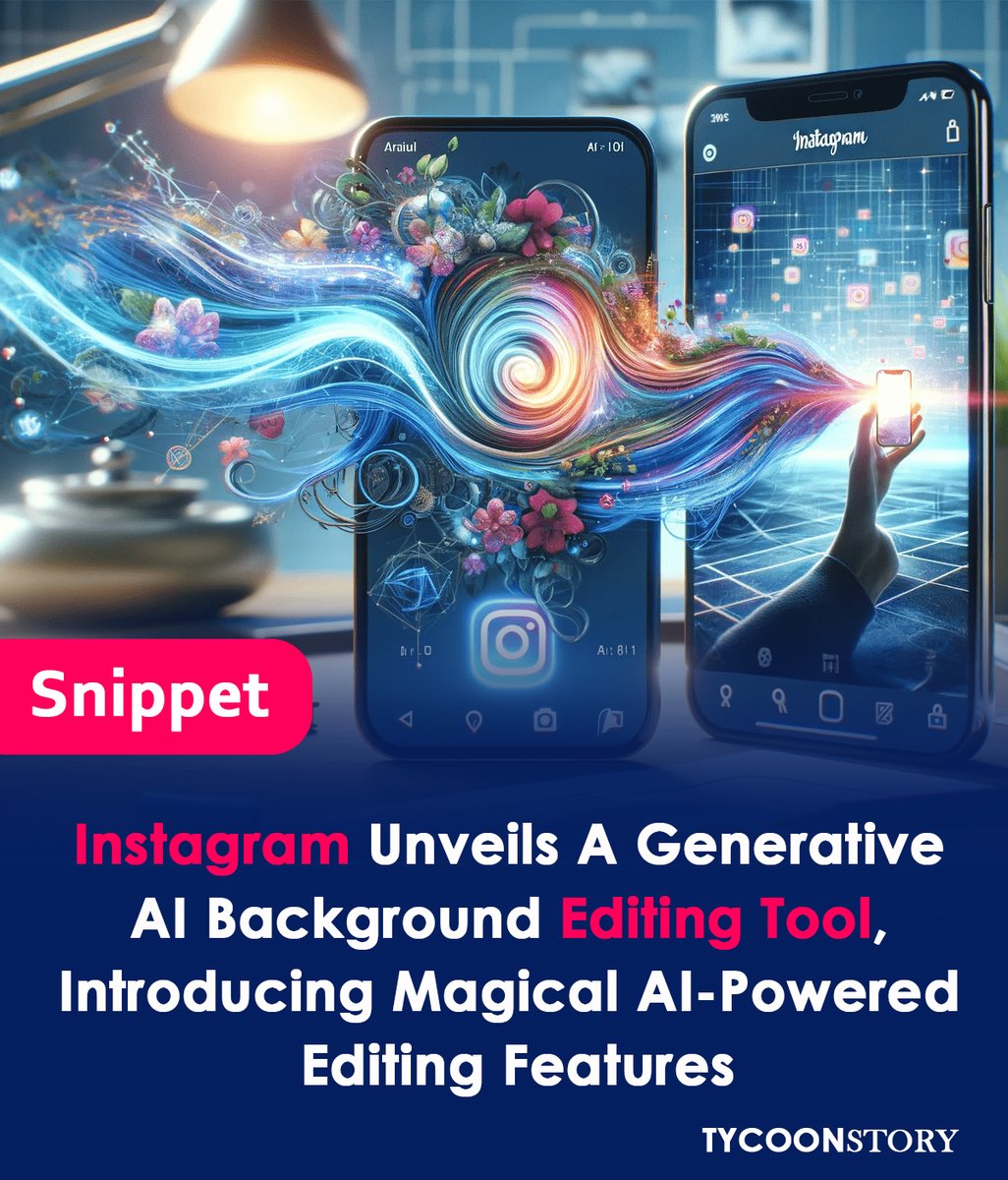TycoonStoryCo's tweet image. Instagram&apos;s Latest Tool For Background Editing Powered By Ai Discover The Magic.

#background #UnitedStates #AIEditingMagic #Instagram #BackgroundEditing #photo #BackgroundWizard #VisualTransformation @instagram 

www.tycoonstory
