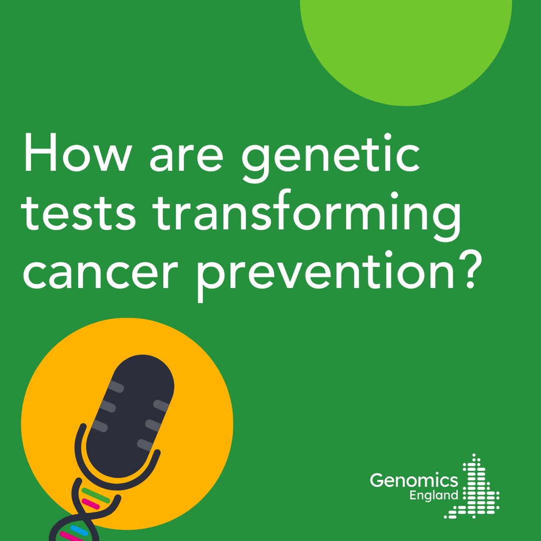 CanGene-CanVar 🧬 (@cangenecanvar) on Twitter photo Check out this podcast from <a href="/GenomicsEngland/">Genomics England</a> in collaboration with <a href="/RochelleLGold/">Rochelle Gold 💙@RochelleGold@mastodon.social</a> ,<a href="/kohut_kelly/">Kelly Kohut</a> and <a href="/Helen_Hanson1/">Helen Hanson</a> discussing how genetic tests are transforming cancer prevention: genomicsengland.co.uk/podcasts/how-a… Check out this podcast from <a href="/GenomicsEngland/">Genomics England</a> in collaboration with <a href="/RochelleLGold/">Rochelle Gold 💙@RochelleGold@mastodon.social</a> ,<a href="/kohut_kelly/">Kelly Kohut</a> and <a href="/Helen_Hanson1/">Helen Hanson</a> discussing how genetic tests are transforming cancer prevention: genomicsengland.co.uk/podcasts/how-a…