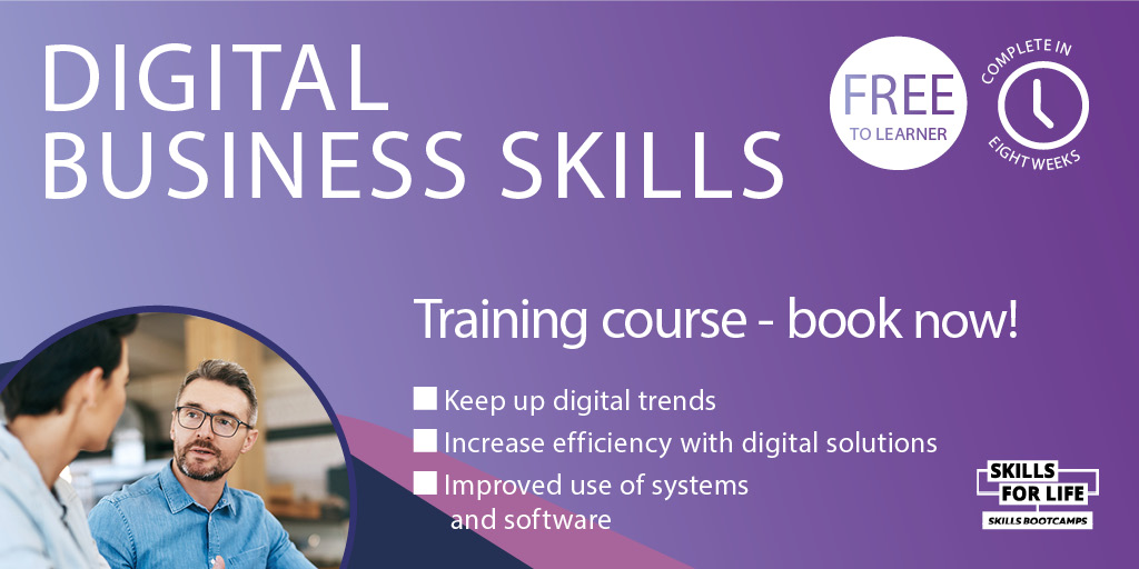 New Year, New Skills! 🚀

Join our exciting Digital Business Skills course on 4th January 2024

Secure your spot now and kickstart the year with knowledge that transforms💻

Register here: bit.ly/41z1khJ

#businessskills #skillsforlife #newskills