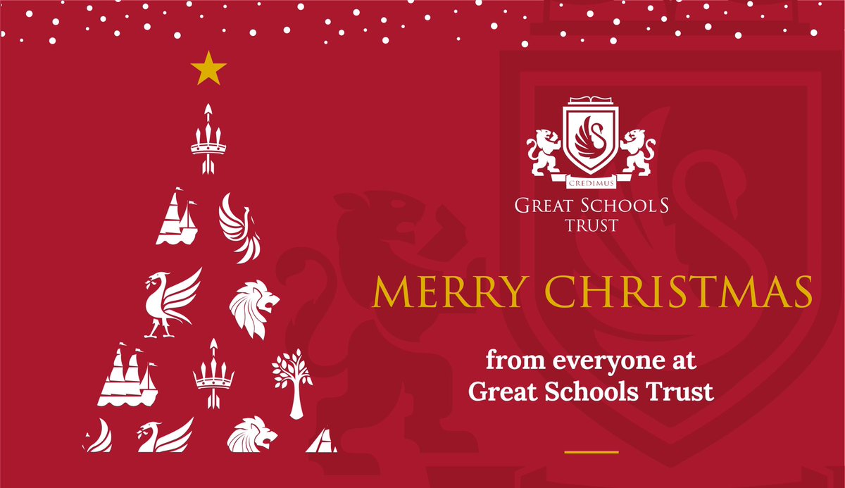 As we head towards the Christmas break we would like to wish all of our staff, students and partners a very merry Christmas & happy new year! Thank you to everyone who has contributed, worked with and been part of @GSTSchools in 2023. We are excited to see what 2024 brings!