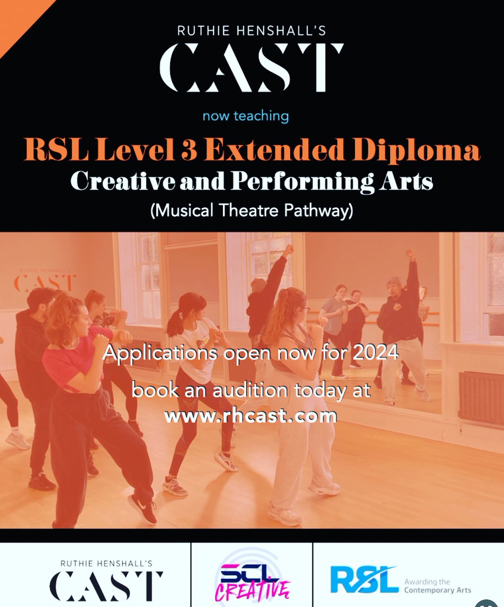 Choose our RSL Level 3 Extended Diploma in collaboration with SCL Creative and you will benefit from our world class RHCast teaching staff and could earn up to 168 UCAS points upon completion. Fully funded - Apply NOW