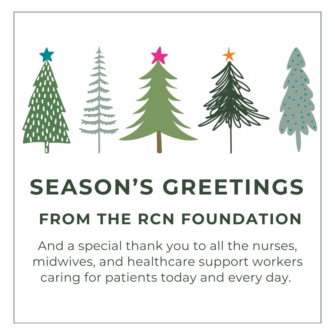 Season's greetings! 🎄 Join us in thanking all the nurses, midwives, and healthcare support workers who are working tirelessly over the festive period, ensuring patients get the care that they need. Thank you for making a difference, not just this Christmas, but every day.