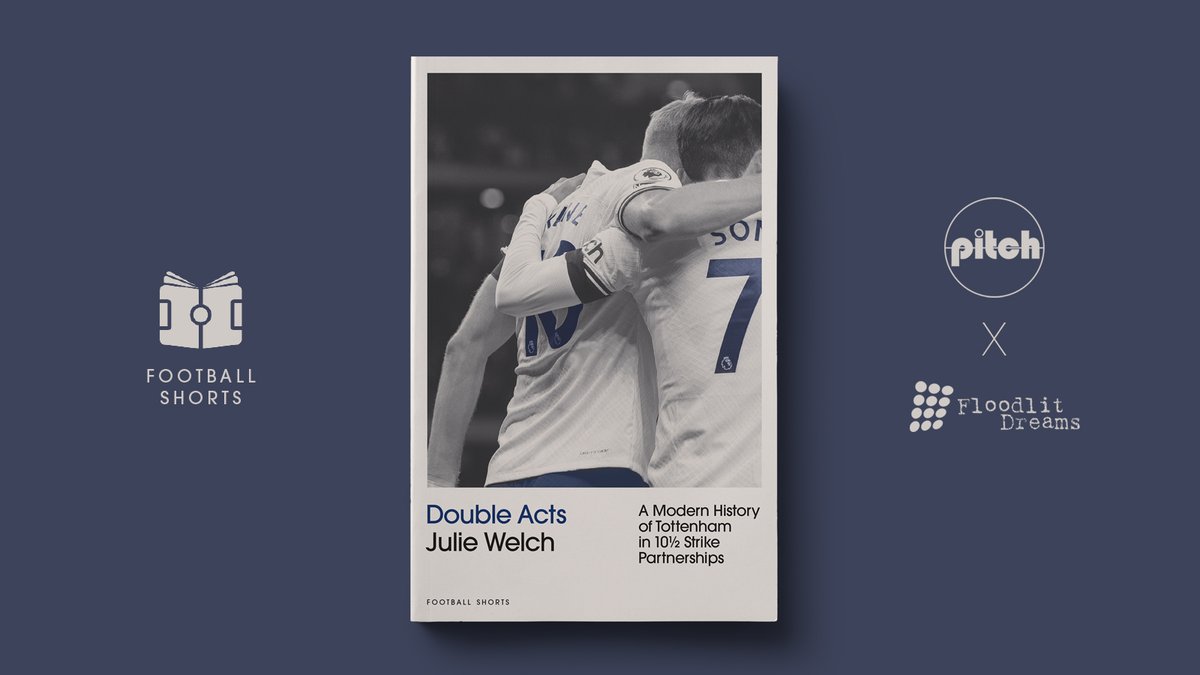 Be there as we launch the doyenne @DameJulieWelch's new #FootballShorts book Double Acts at @AntwerpArmsAsoc on Monday 22 January. Tickets free but limited and going fast. Julie talks #Spurs with @theodelaney, takes audience questions and signs copies: tinyurl.com/ycxcr584