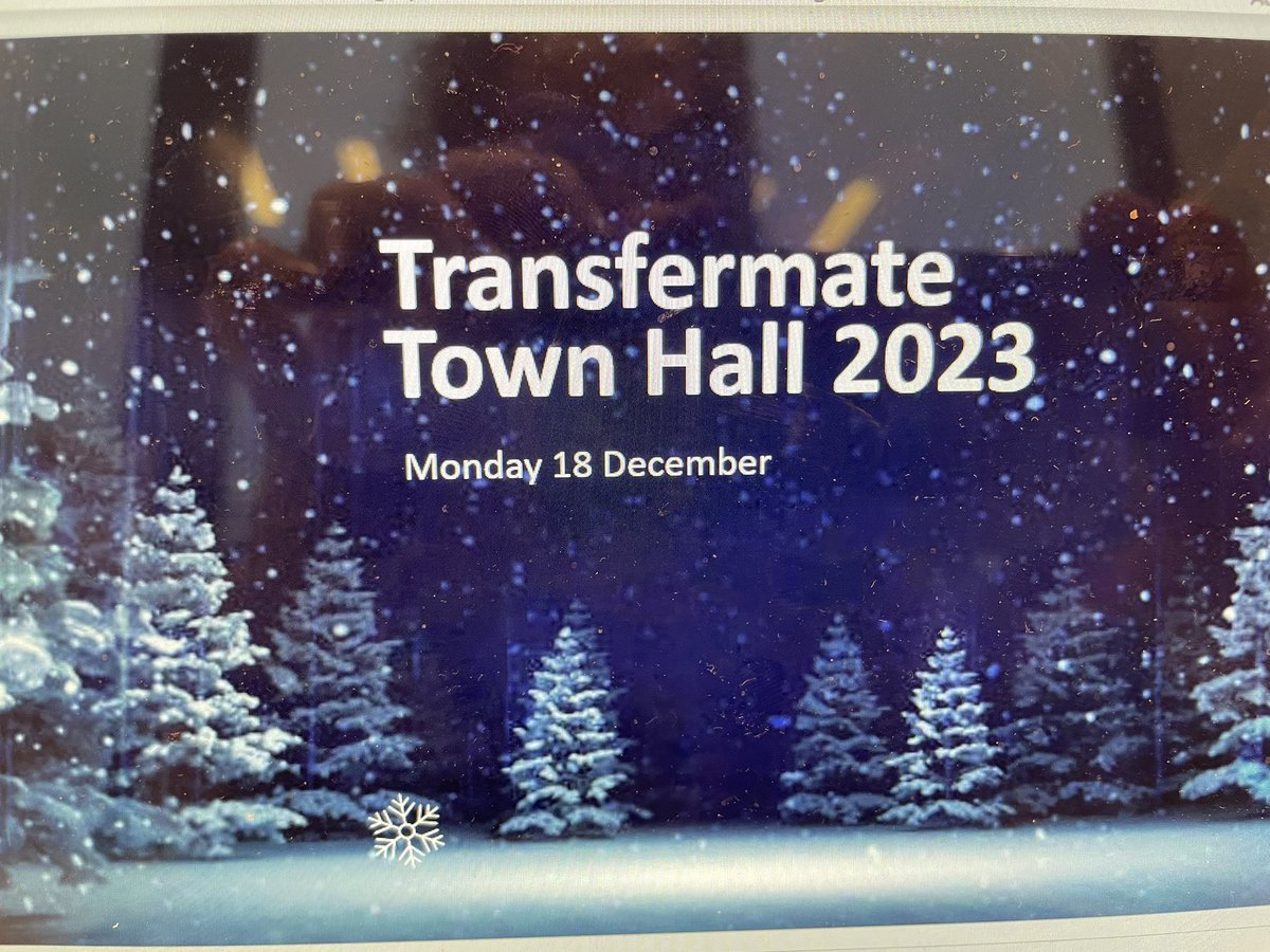 Sinead Fitzmaurice (@fitzfx1) on Twitter photo Let’s go …. 30 mins to last Town Hall of the Year <a href="/TransferMate/">TransferMate</a> ! Looking forward to chatting to the global staff across multiple time zones 🧑🎄🧑🎄 Let’s go …. 30 mins to last Town Hall of the Year <a href="/TransferMate/">TransferMate</a> ! Looking forward to chatting to the global staff across multiple time zones 🧑🎄🧑🎄