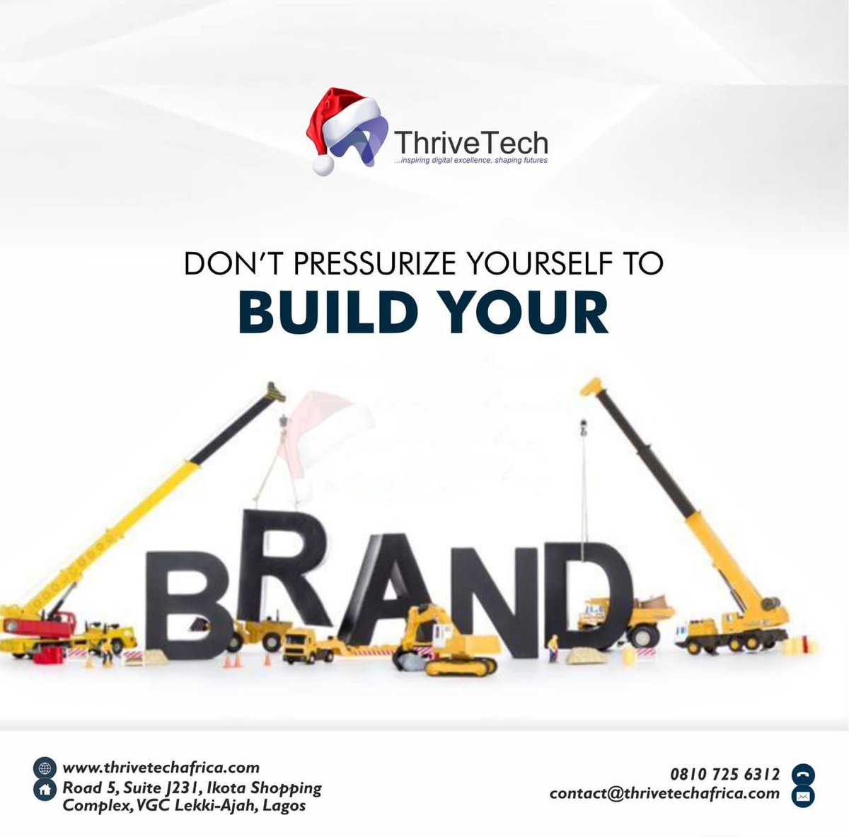 VeriaTech's tweet image. Your brand dictates how you present your business to the world. By having your business online, you have the potential to reach anyone that is connected.

#thrivetech 
#internetdown