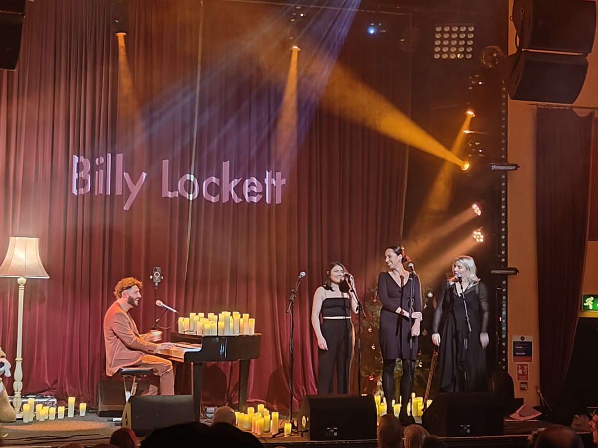 The <a href="/billylockett/">Billy Lockett</a> Christmas show at the <a href="/_Picturedrome/">The Picturedrome</a> last night provided a heartwarming homecoming to #Northampton. A truly wonderful evening! #teyn