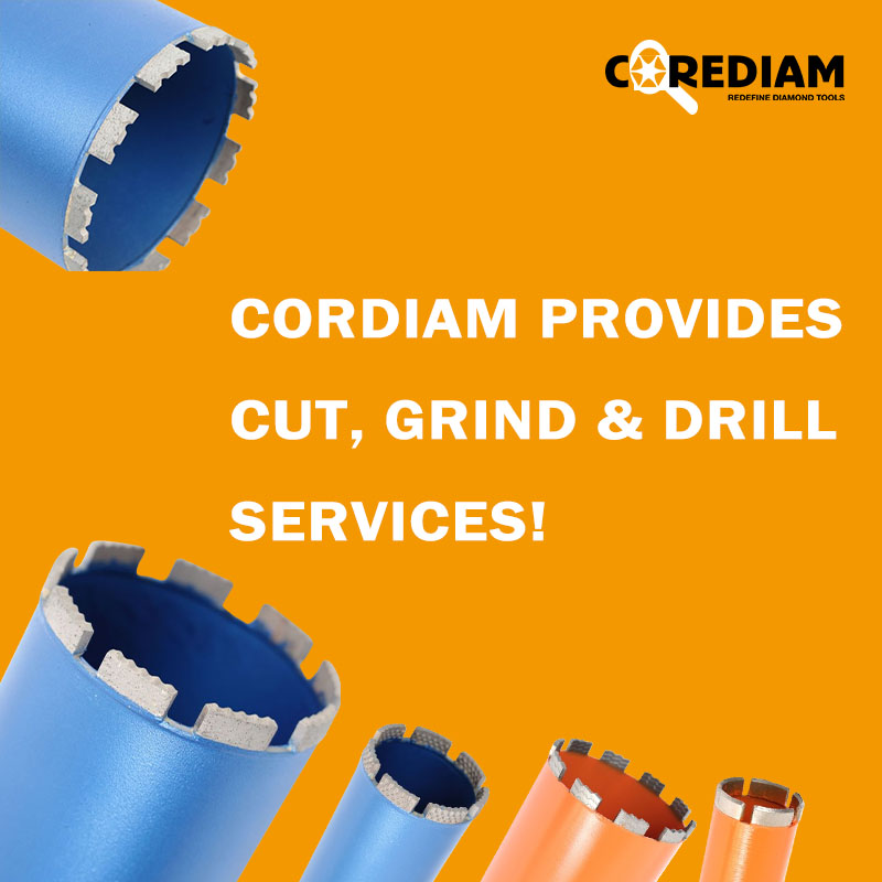 CorediamtoolsHQ's tweet image. Cordiam provides a series of core drill bits with different segment types. 

No matter what drilling needs you have, we can provide you with the most suitable diamond core drill tools and services!

#diamonddrilling #concretedrilling #corebits #diamondtools