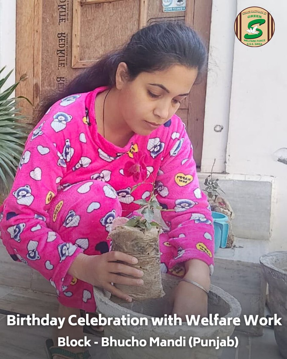 A heartwarming 🎂 celebration by volunteers!! They spent the day with kids, spreading warmth by distributing clothes🧣, feeding cows🐄, and planting trees🎋. Such acts of kindness not only nurtured nature but also brought smiles to many faces. #CelebrationWithWelfare…