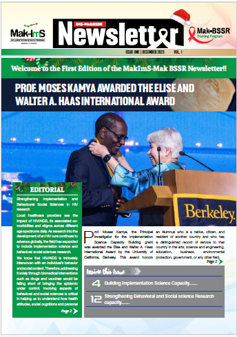 Finally!!! It is here... Our very first edition of the ImS-BSSR #newsletter. In it you’ll find interesting reads on trainees’ research; conference presentations; accolades received and much more. Click this link to access it: bssr.mak.ac.ug/welcome-to-the… OR ims.mak.ac.ug/the-first-edit…