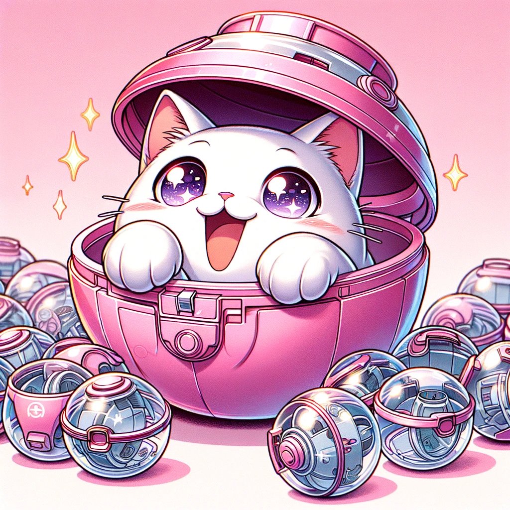 GACHAPON7777's tweet photo. 🎉 Dive into #GACHASpirit! 🐱💫 Follow @GACHAPON7777, RT &amp; share your best gacha moment with the hashtag. Tag 3 friends for a chance to win $GACHA tokens! #Crypto #Gaming #Community https://t.co/qqUv7ehFGM