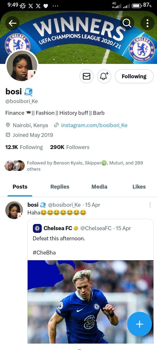 Who knows what happened to this tweep @bosibori_Ke