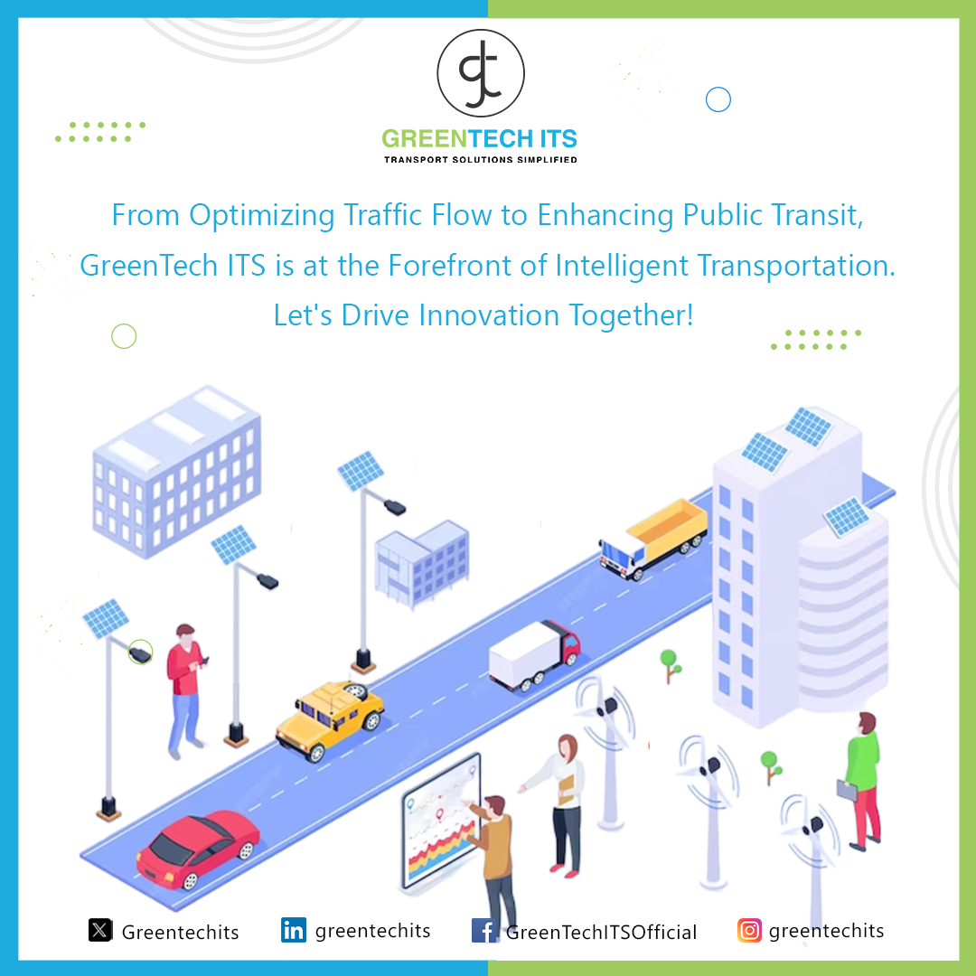 GreentechIts's tweet image. From optimizing traffic flow to enhancing public transit, GreenTech ITS is at the forefront of intelligent transportation. Let&apos;s drive innovation together! 

#intelligenttransportationsystem #greentechits #transportationsolution  #toll