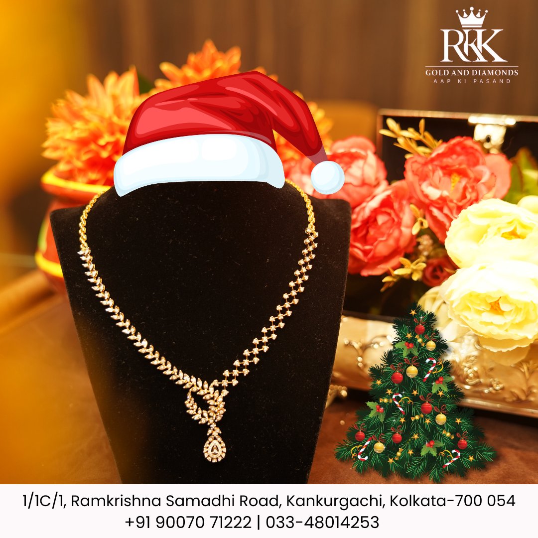Style and simplicity blended with craftsmanship!

#rkkgoldanddiamonds #aapkipasand #kolkatajewellery #indianjewellery #diamonjewellery #diamondnecklace #christmasvibes #goldanddiamonds #goldjewellery #goldchoker #antiquegoldjewellery #goldnecklaces #kolkota