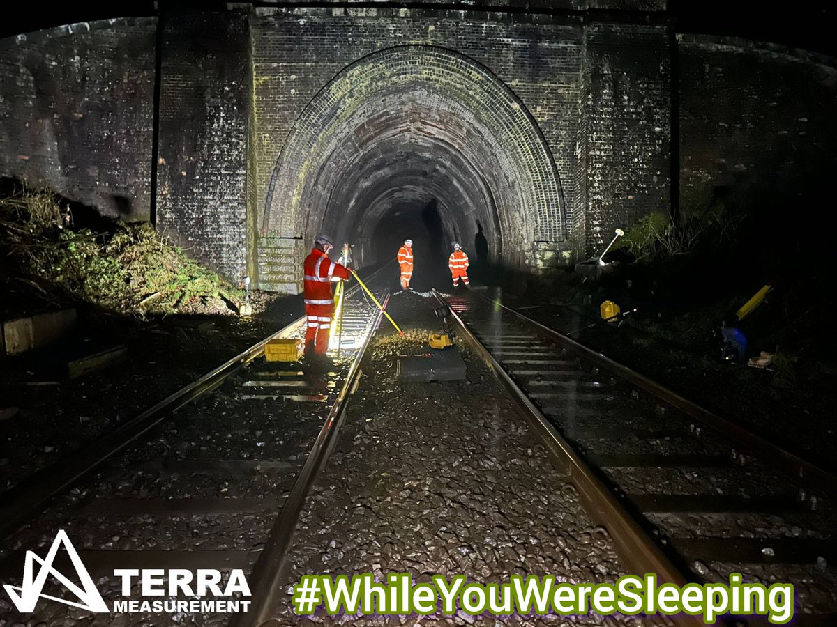 #WhileYouWereSleeping 

#Tunnels #RailSurveys #3DSurveys #HighAccuracy