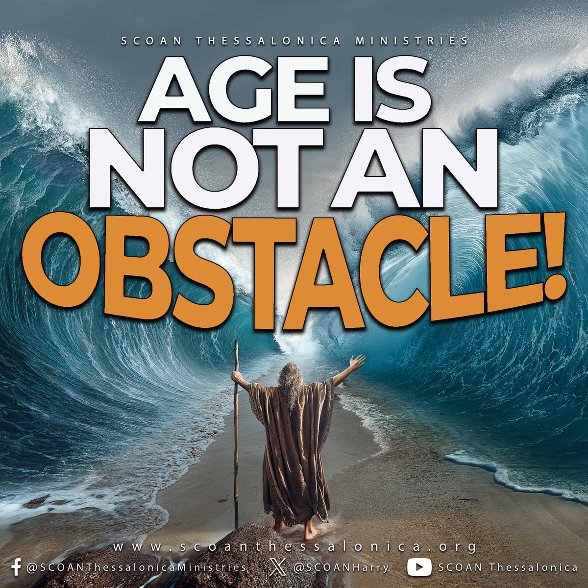 ''People can grow old at 16 if they give up their ideals, let their minds become confused by pessimism, or allow worry, despair, fear or anxiety to stop them from making important decisions about their lives!'' - T. B. Joshua

#AgeIsANumber #YoungOrOld
🌐scoanthessalonica.org