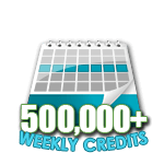 I love my new 500,000 Credits in a Week badge! Thank you to all my #Flirt4Free friends for making this<a href="/tag/flirt4free"class="tags"><span>#flirt4free</span></a>