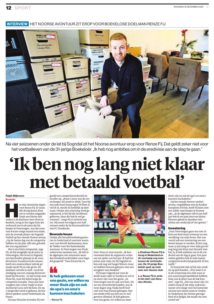 Trots op Renze en zijn gezin. Na prachtig avontuur van bijna 6 jaar in Noorwegen nu op zoek naar een volgende uitdaging.