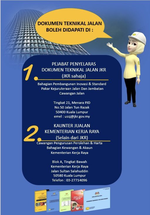 CawJalanJKR's tweet photo. [Infografik] : Dokumen Teknikal Jalan - 
5 Klasifikasi Dokumen Teknikal Jalan

Disediakan oleh : Bahagian Pembangunan Inovasi Dan Standard, CJ

@badio64 @NasriZulkipli @IEsa2018 @IPJKR_Official @moworksmy https://t.co/Rkwu1VBXqd