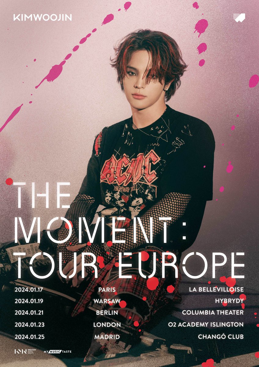 [📢Tour OPEN] THE MOMENT TOUR EUROPE 🚨Tickets are now LIVE! #CUBS! Catch your MOMENT with @woooojin0408 in Europe🐻 CHECK OUT TICKET INFO HERE⏬ 🎫mmt.fans/bwpJ #KIMWOOJIN #김우진 #TheMomentTourEurope
