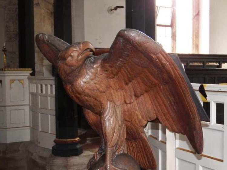 Ian Marshman (@marshmanij) on Twitter photo 🚨🚨🚨Lectern stollen from Grade I Listed St Swithin’s Church in Baumber, Lincolnshire. Please share so people recognise it. Incredibly sad as they are still suffering following a lead theft <a href="/HeritageCrime/">HE Heritage Crime</a> <a href="/LincsRuralCrime/">Lincolnshire Police Rural Crime Action Team (RCAT)</a> <a href="/SocLincsHist/">SLHA</a> <a href="/CofELincoln/">Diocese of Lincoln</a> <a href="/ChurchesFest/">West Lindsey Churches Festival, Lincolnshire</a> <a href="/NatChurchTrust/">National Churches Trust</a> 🚨🚨🚨Lectern stollen from Grade I Listed St Swithin’s Church in Baumber, Lincolnshire. Please share so people recognise it. Incredibly sad as they are still suffering following a lead theft <a href="/HeritageCrime/">HE Heritage Crime</a> <a href="/LincsRuralCrime/">Lincolnshire Police Rural Crime Action Team (RCAT)</a> <a href="/SocLincsHist/">SLHA</a> <a href="/CofELincoln/">Diocese of Lincoln</a> <a href="/ChurchesFest/">West Lindsey Churches Festival, Lincolnshire</a> <a href="/NatChurchTrust/">National Churches Trust</a>