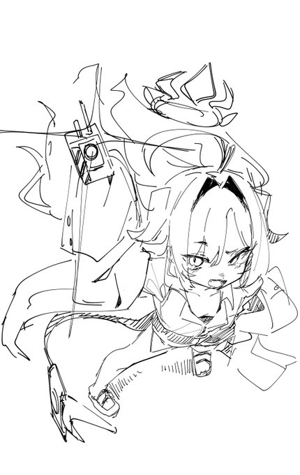 カスミをらくがき