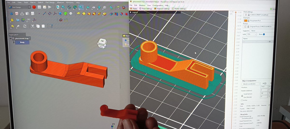 Rapid prototyping with open source tools @FreeCADNews @PrusaSlicer
