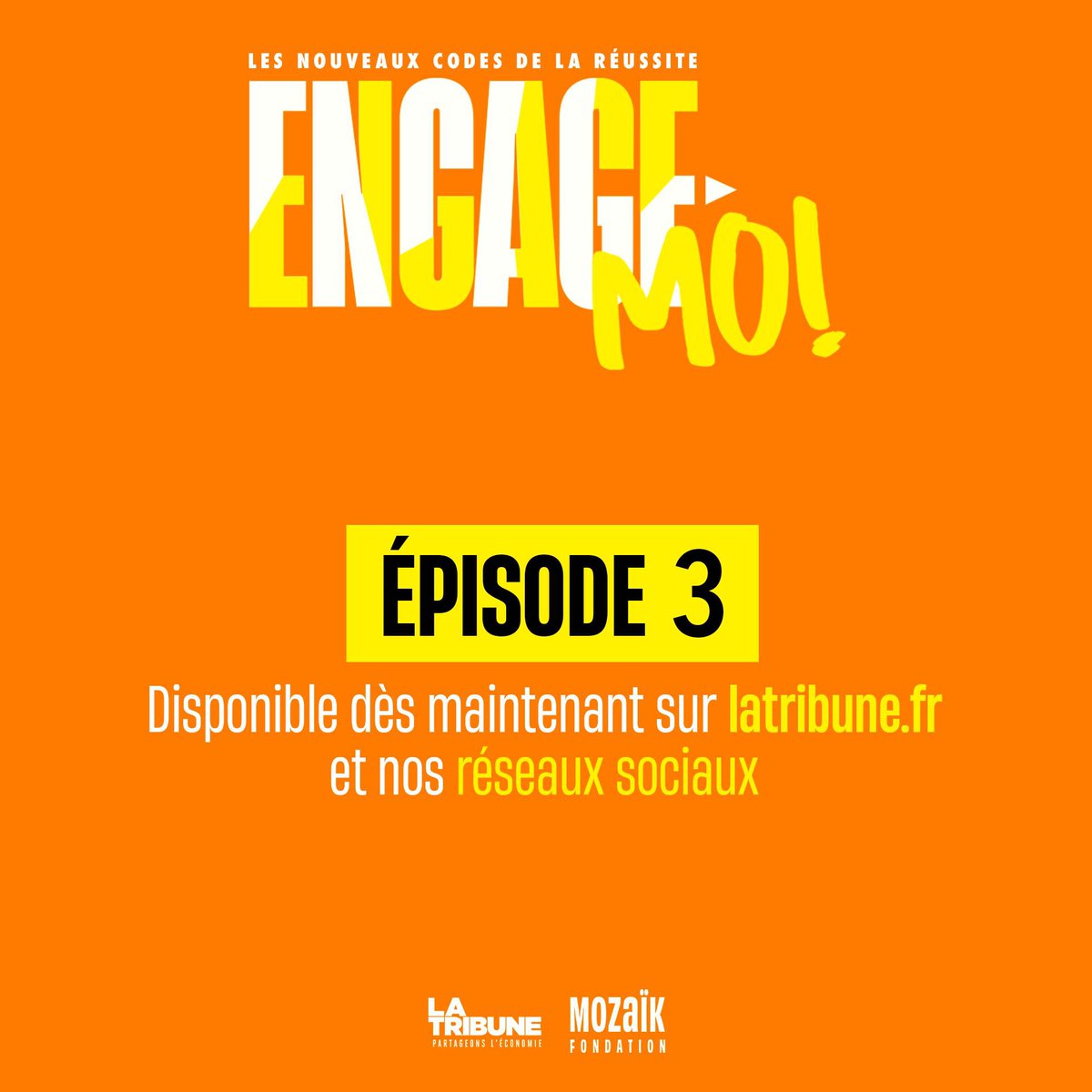 #EngageMoi 👉🏼 #Diversité Découvrir l’épisode 3️⃣ des nouveaux codes de la réussite avec l’invité du jour @FaycalJelil, « archiviste de vies décentes ». Bonnes pratiques avec @SandrineSCC CEO @Mixity_co ➕ épisodes 1 et 2 bit.ly/3Zp5xmX via @DominiqueCrochu - #inclusion