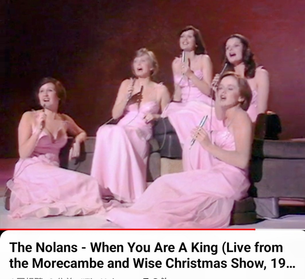 High quality video posted by #Nolans Official. NolanSisters' good cover version of WHITE PLAINS' soft rock classic. youtu.be/HfzvWwLPaZo?si… ＃ノーランズ ホワイト・プレインズのソフトロックをノーラン・シスターズが好カバー!!