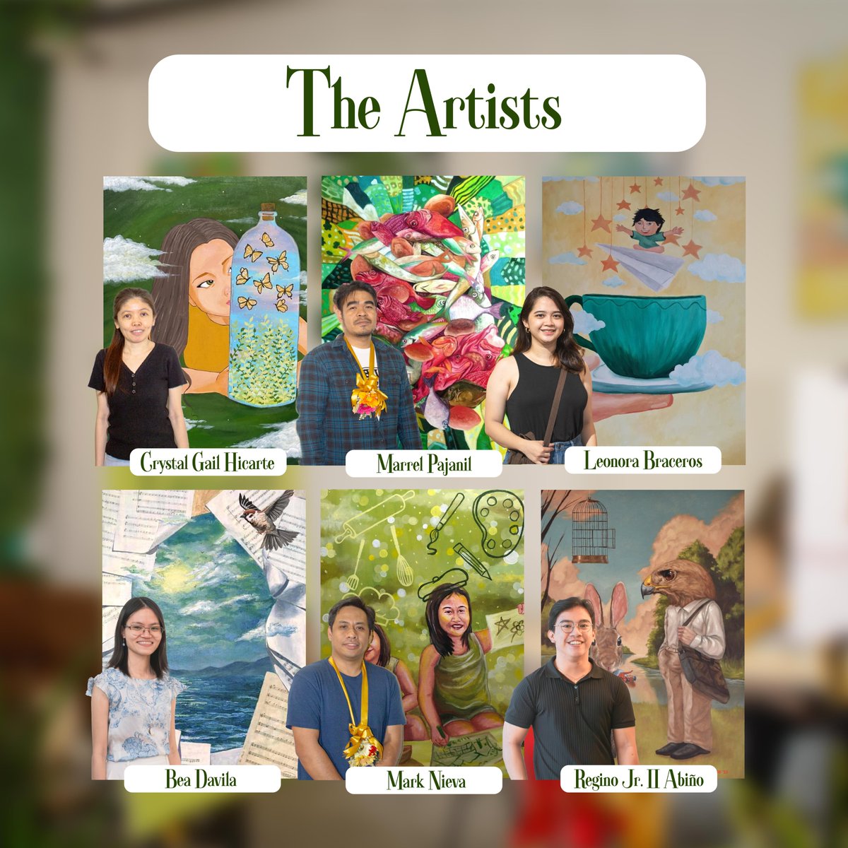 ChanzGlobal's tweet photo. LOOK: Photos from the official opening of “Enchanted Haven” art display at #WorkOfLoveCafe in Pasig City.
Visit us until Feb. 29, 2024!

Learn more: https://t.co/QSKIx72dX6

Photos: Toby Denise Concepcion

#FilipinoArtPH #WorkOfLoveCafe #PasigCityEvents #ShopArt https://t.co/GRNQqDia1x