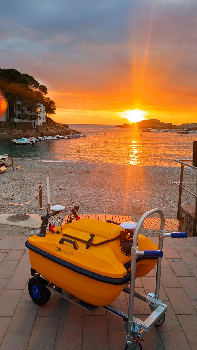 writetake's tweet photo. On to some global robotics news!
Here are some images of #SB100PRO, a versatile multi-functional surface water drone, that can do various tasks in calm waters like ports, marinas, rivers & lakes. This Unmanned Surface Vehicle #USV is from SEABOTS, a marine robotics firm based out of Barcelona.
➡️ It can perform hydrological work, water analysis, water cleaning, research, maritime rescue and surveillance.
➡️ All these functions can be automated and executed by a single operator and the USV is designed under the ready-to-nav-concept.
➡️ It can provide access to restricted, challenging, or high-risk areas, reaching locations unsuitable for traditional vessels.
➡️ The surface robots can deploy underwater counterparts for inspecting submerged elements, significantly expanding the versatility and
range of applications.
➡️ SEABOTS' focus areas include: Research (facilitating data capture and processing for research centers and groups); Inspection (enhancing the quality of information for coastal infrastructure managers) & Impact (assisting companies in achieving their environmental, social, and governance objectives.)
➡️ The makers of the USV want to transform the seas into a source of progress and well-being through robotics.
In an email response, the makers also said that the USVs have not been designed for any defence purposes.
#drones #robotics #technology #marine
